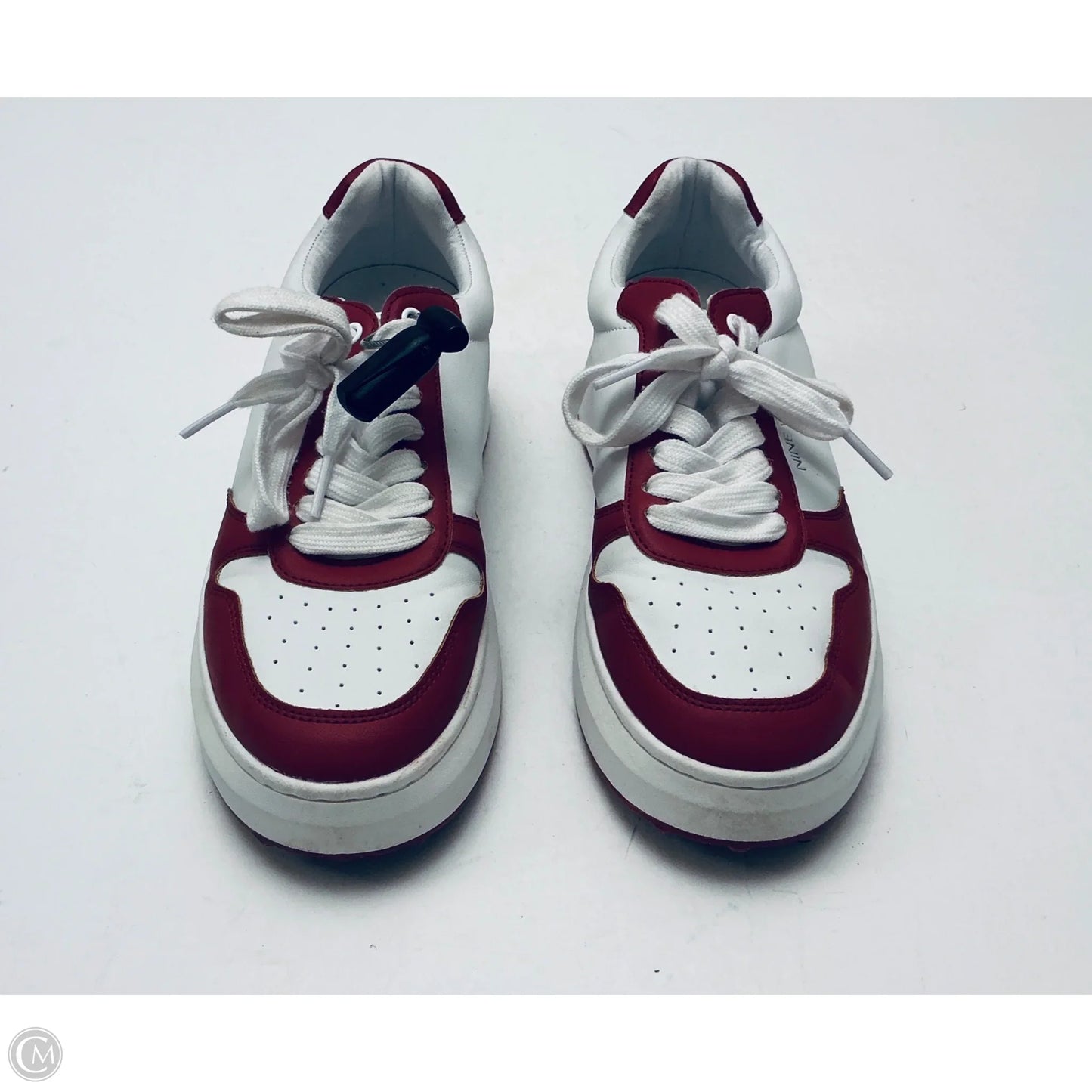 Shoes Sneakers By Nine West In Red & White, Size: 8.5