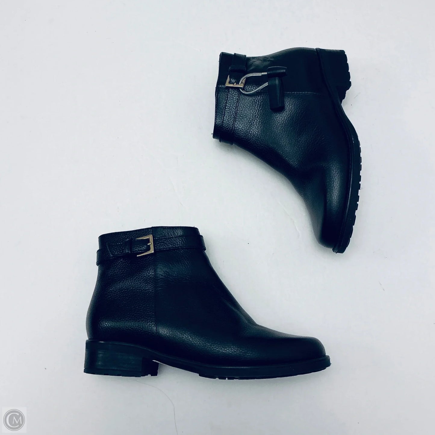 Boots Ankle Flats By Sas In Black, Size: 6.5