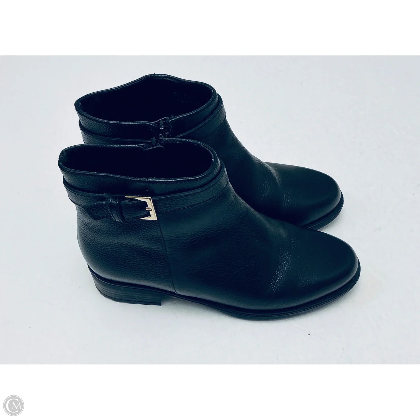 Boots Ankle Flats By Sas In Black, Size: 6.5