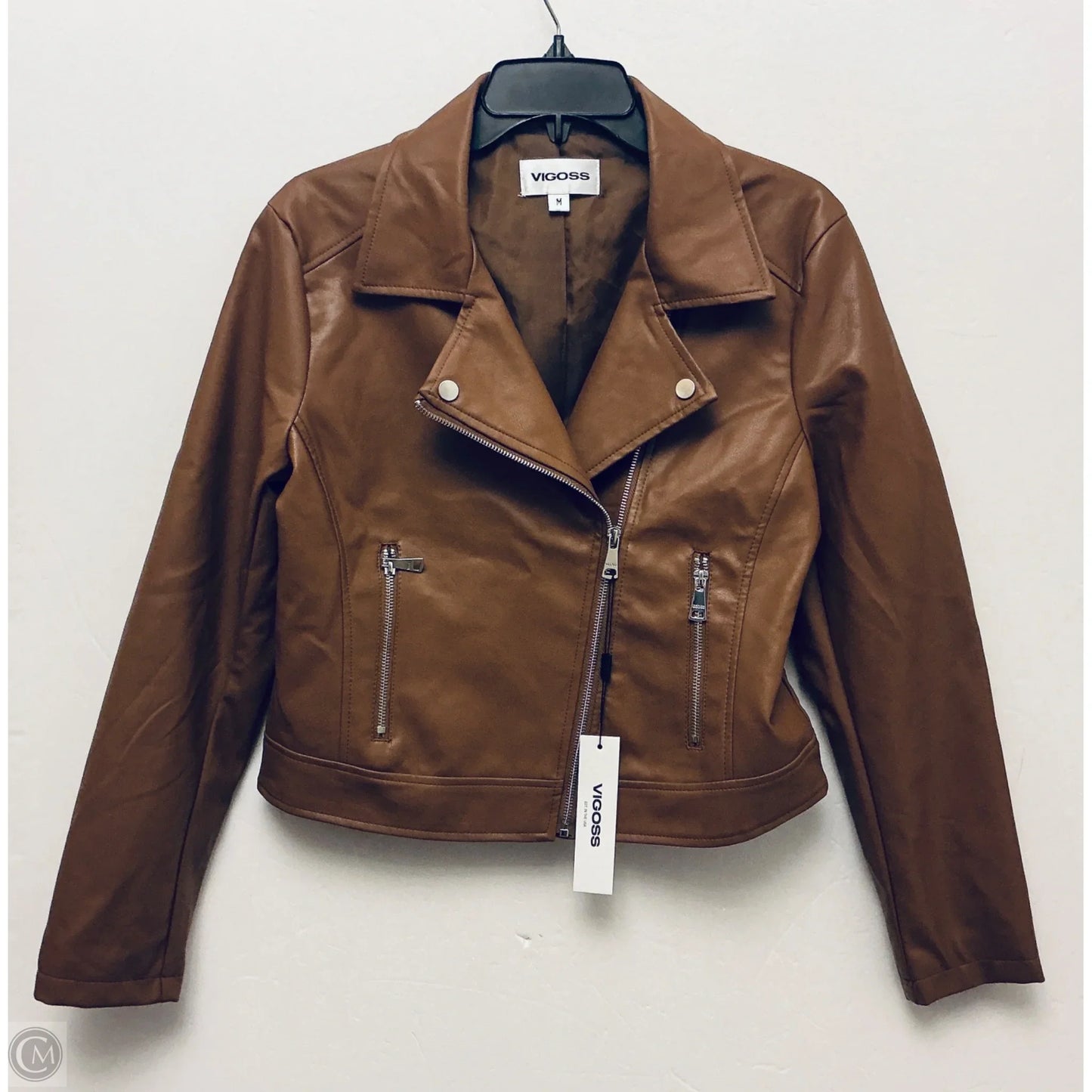 Jacket Other By Vigoss In Brown, Size: M