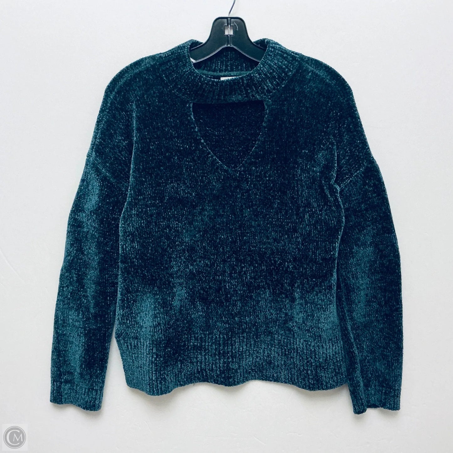 Sweater By Cato In Green, Size: L