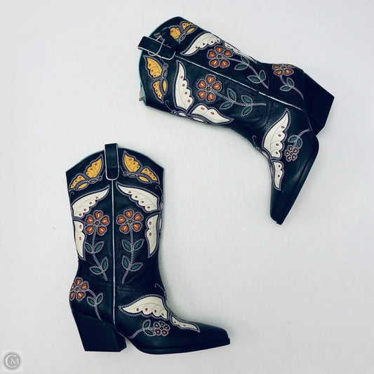 Boots Western By Dolce Vita In Floral Print, Size: 8.5