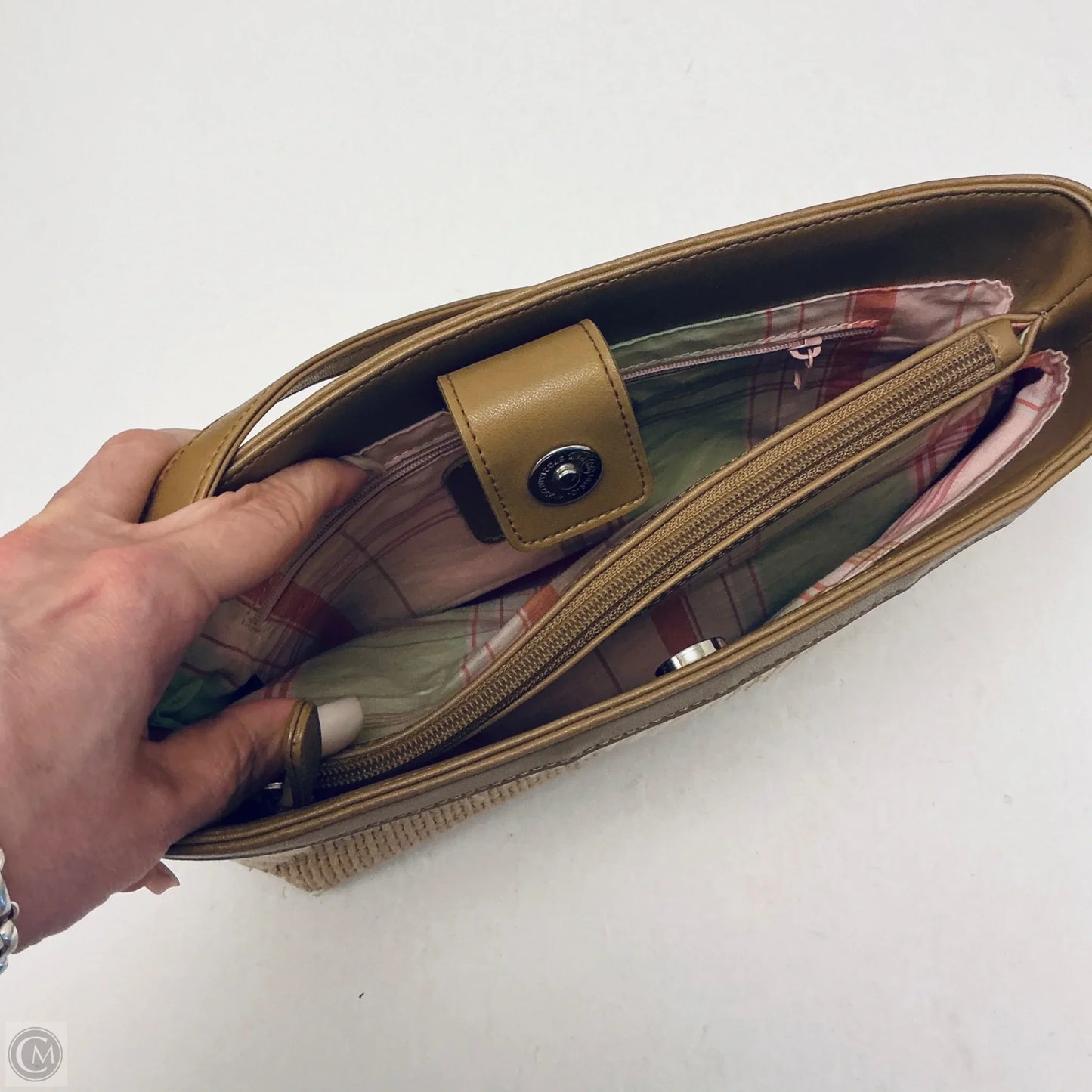 Handbag By Fossil, Size: Medium