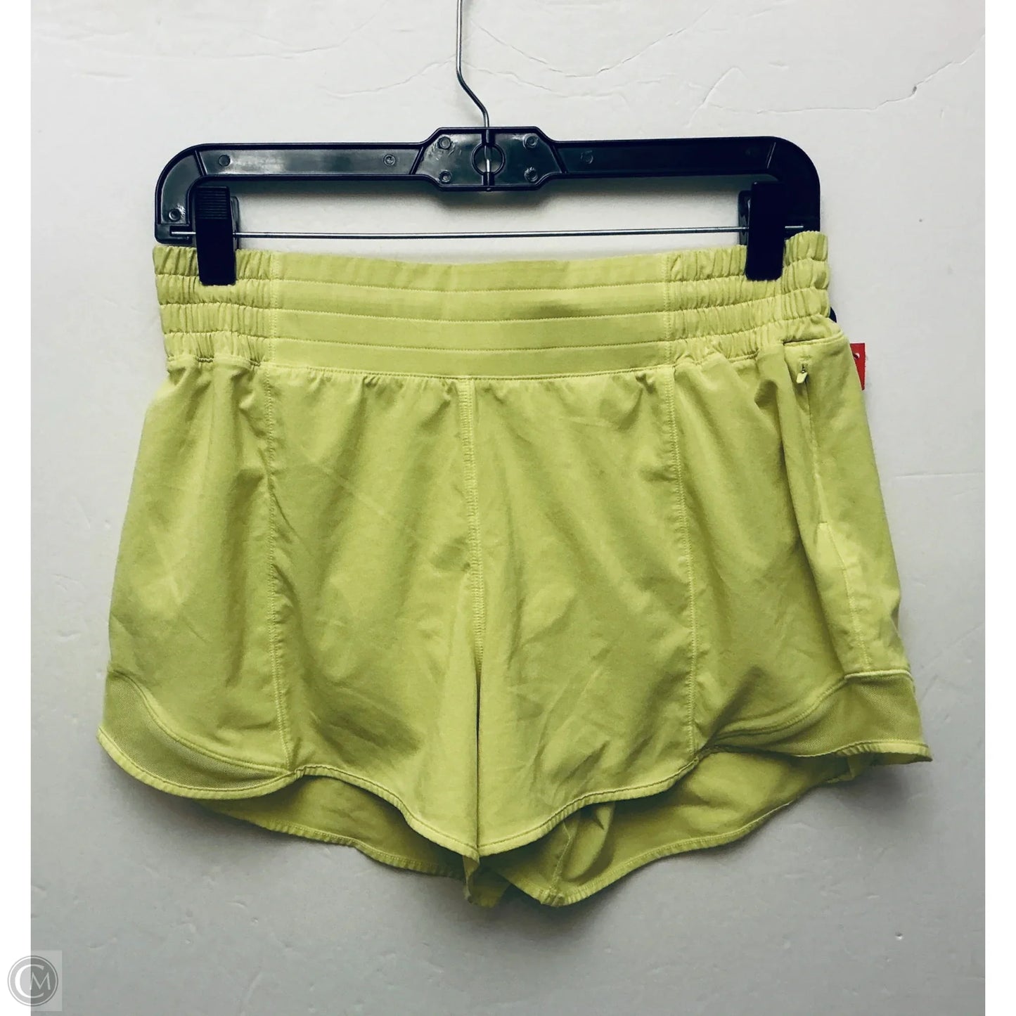 Athletic Shorts By Lululemon In Green, Size: 8