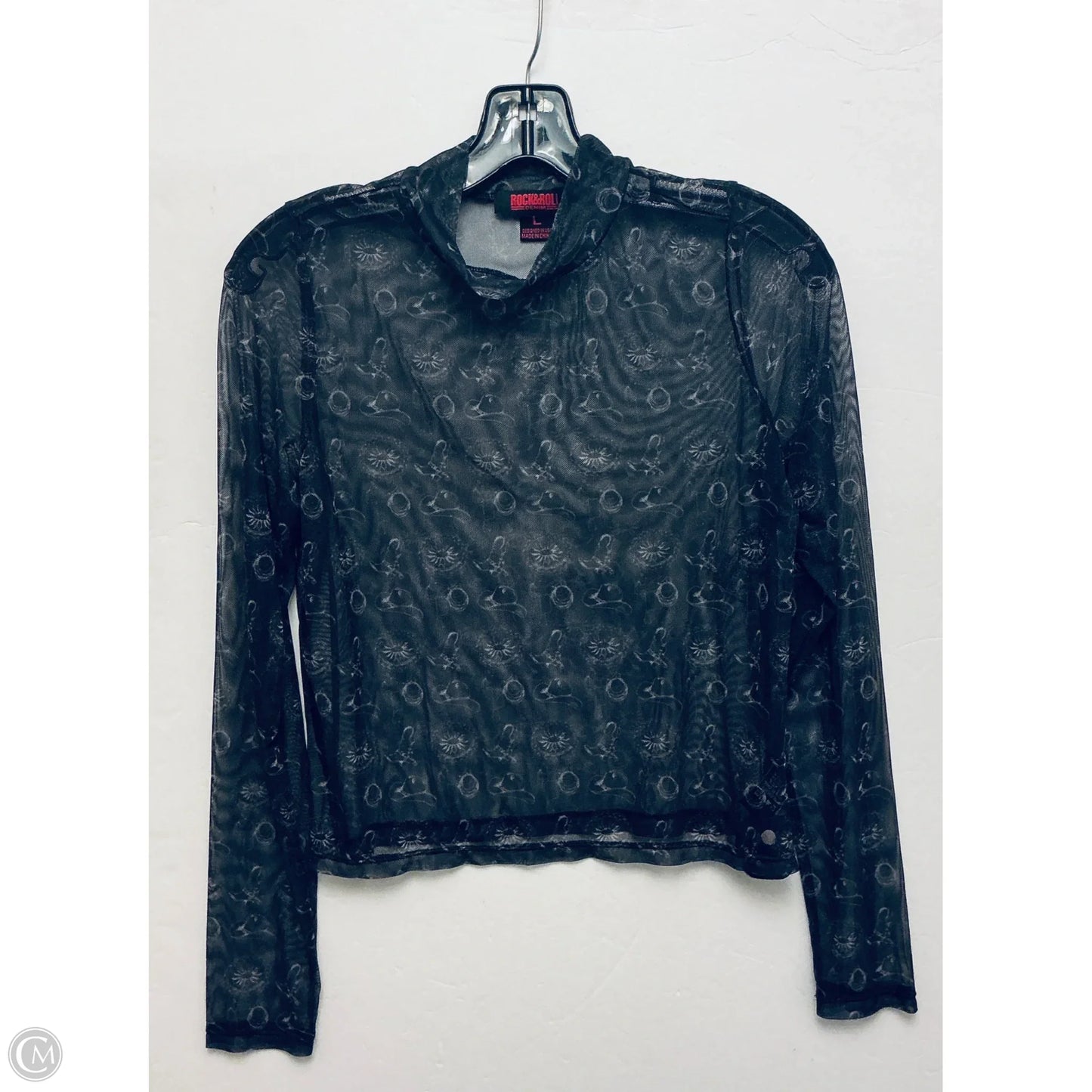 Skort 2pc Set By Rock & Roll In Black, Size: L