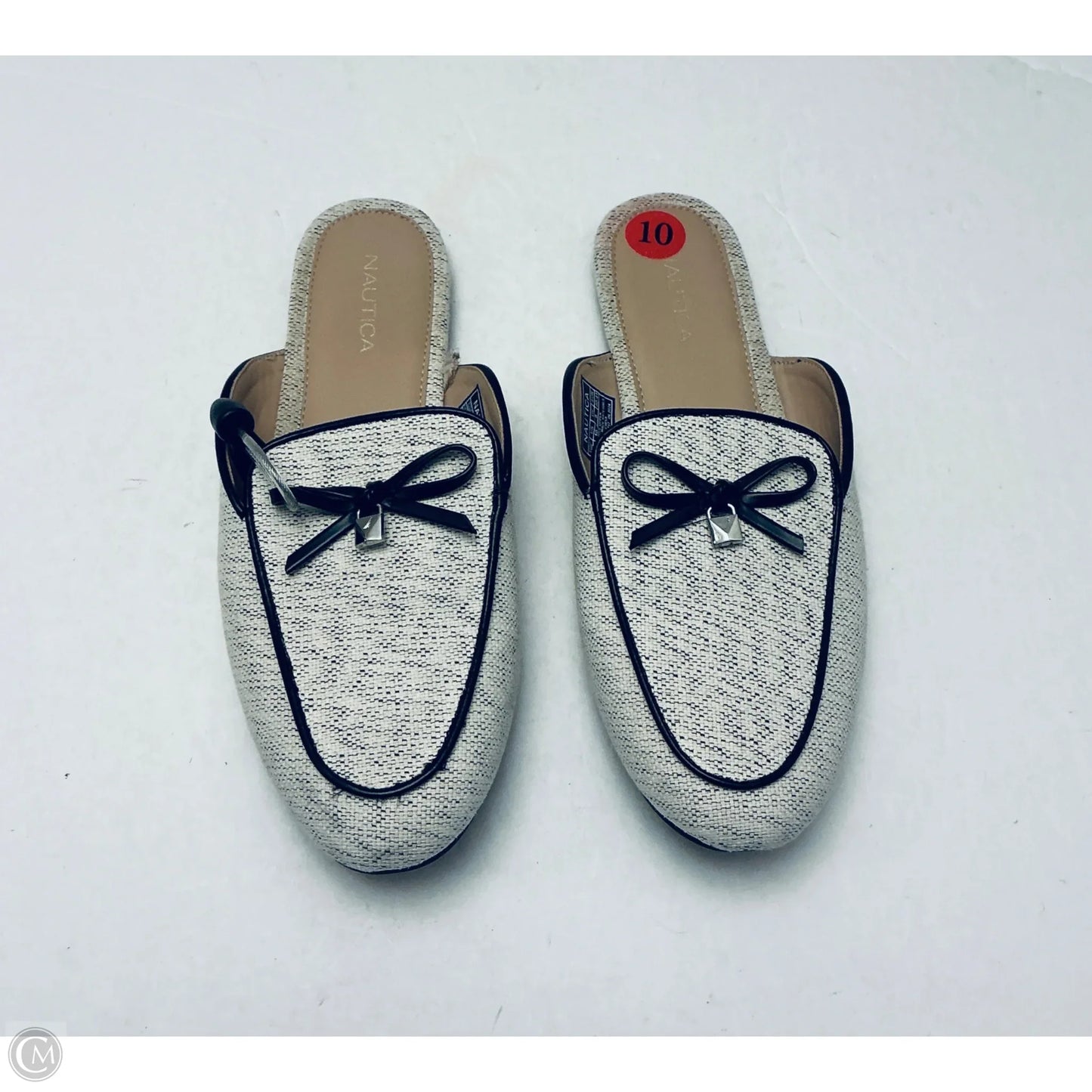 Sandals Flats By Nautica In Cream, Size: 10