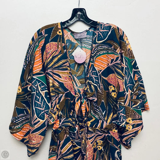 Romper By Clothes Mentor In Tropical Print, Size: S