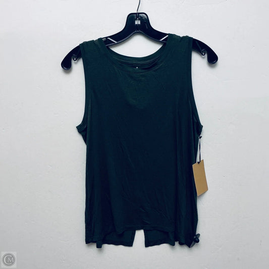 Top Sleeveless Basic By Halogen In Green, Size: S