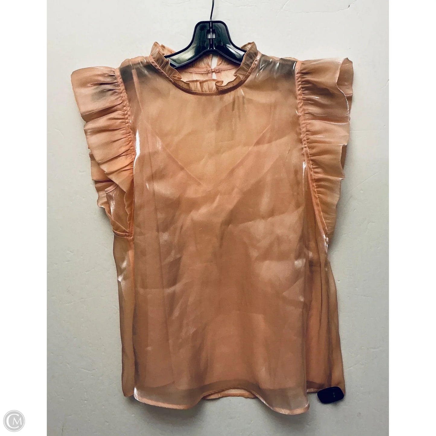 Top Short Sleeve By Entro In Pink, Size: M