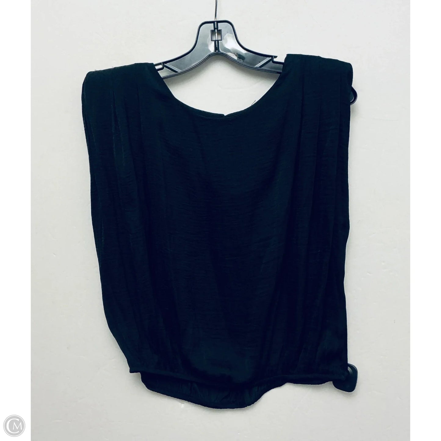 Top Sleeveless By Main Strip In Black, Size: L