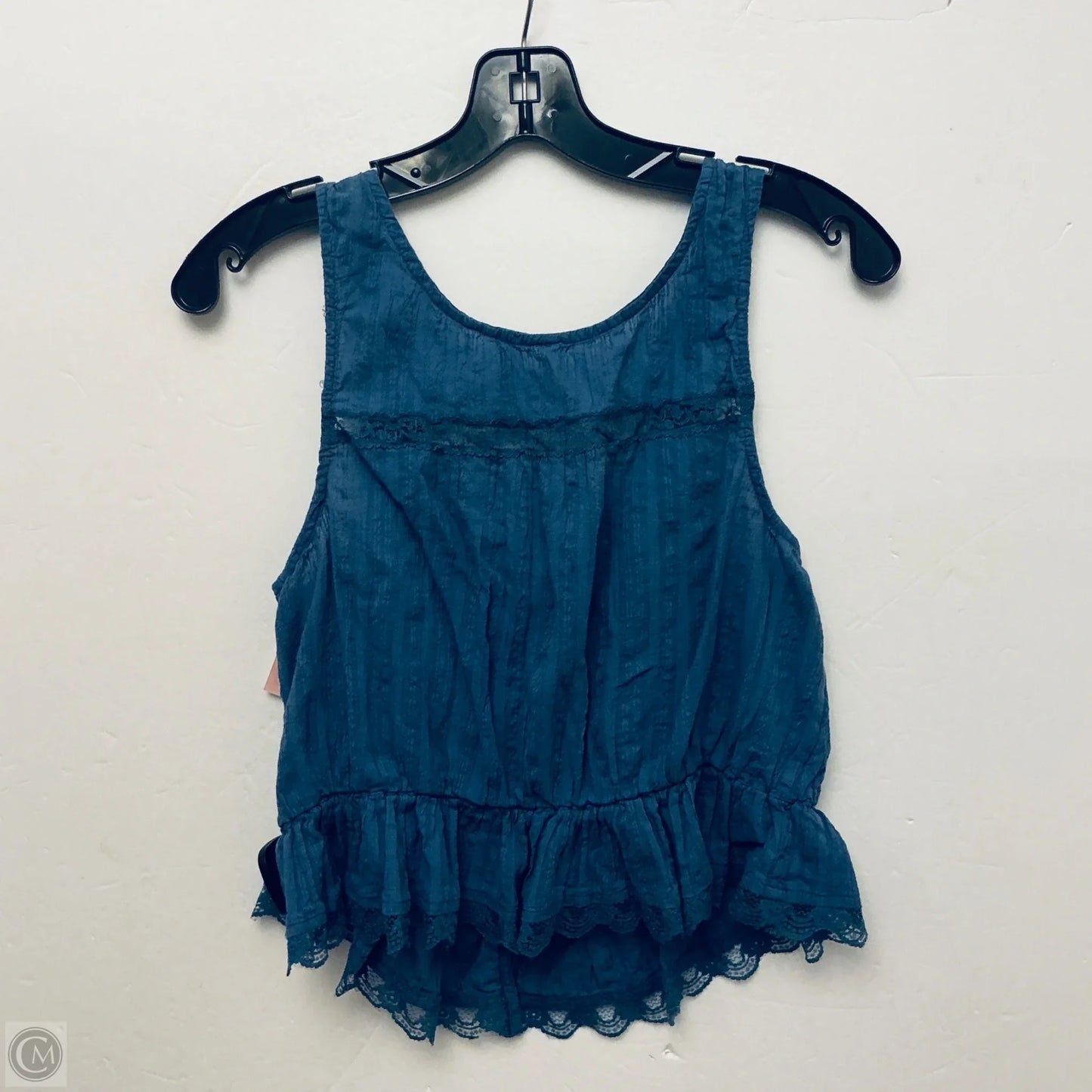Tank Top By Free People In Blue , Size: M