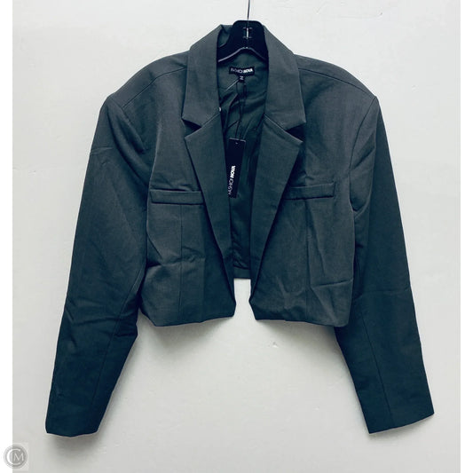 Blazer By Fashion Nova In Grey, Size: 3x