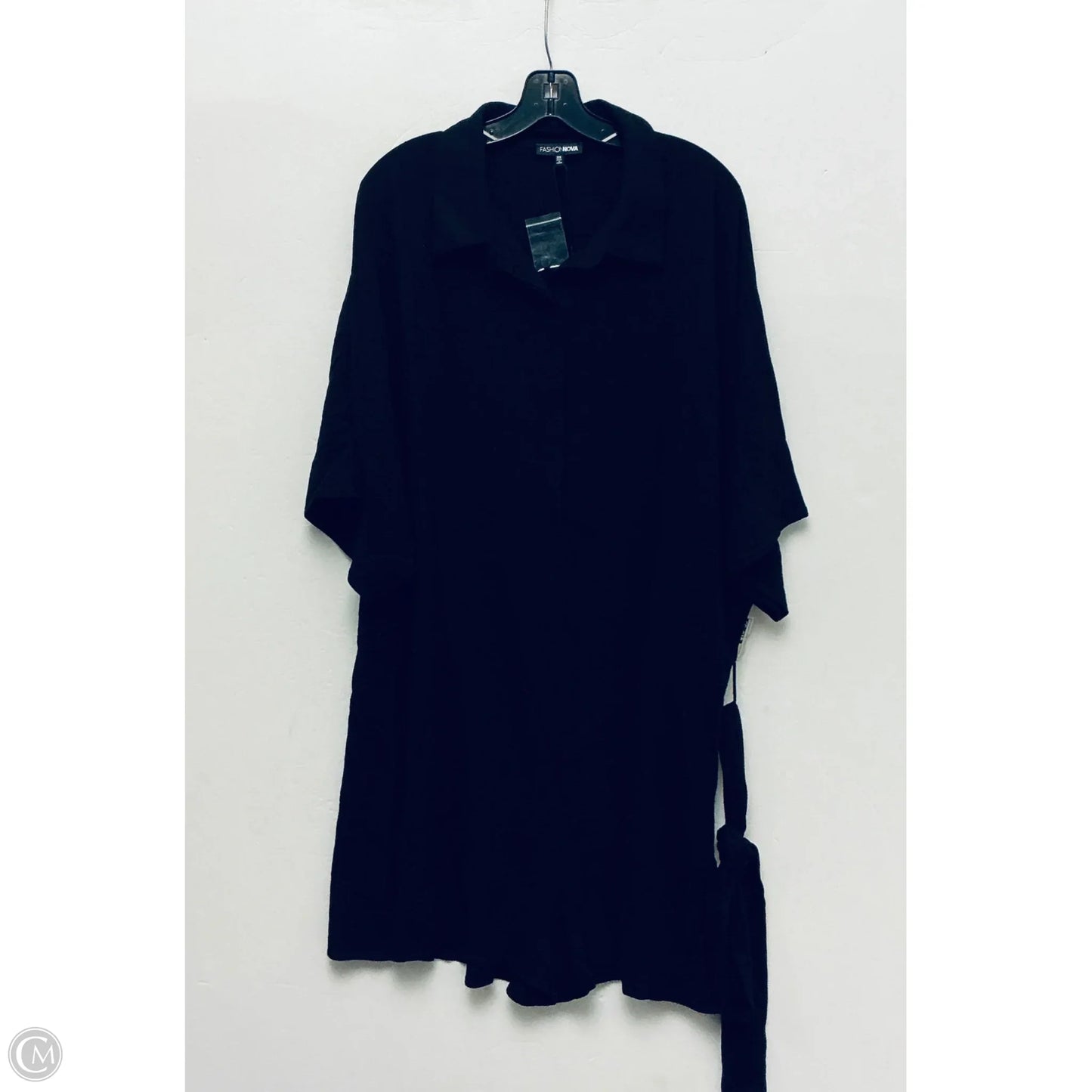 Romper By Fashion Nova In Black, Size: 3x
