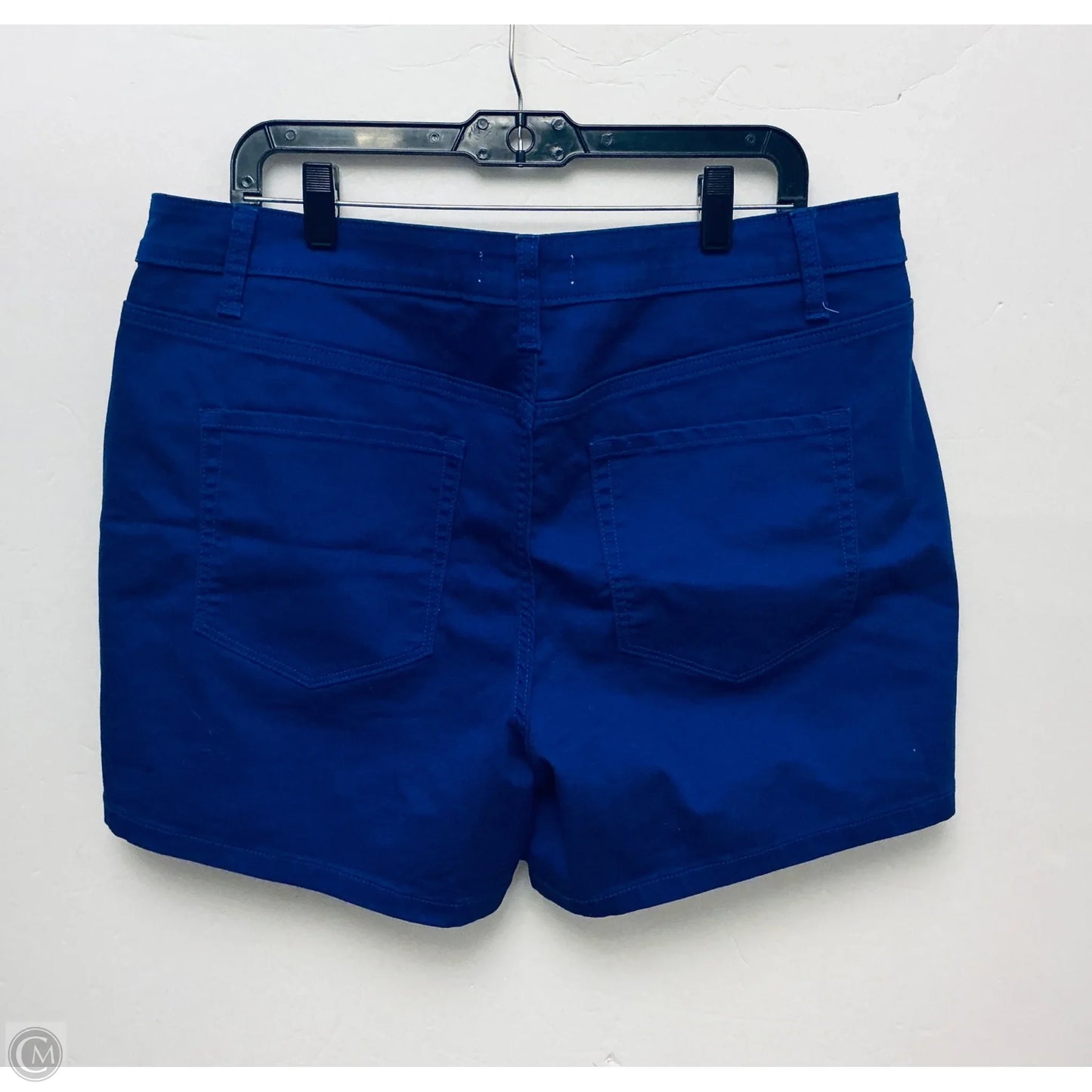 Shorts By Zenana In Blue, Size: 2x
