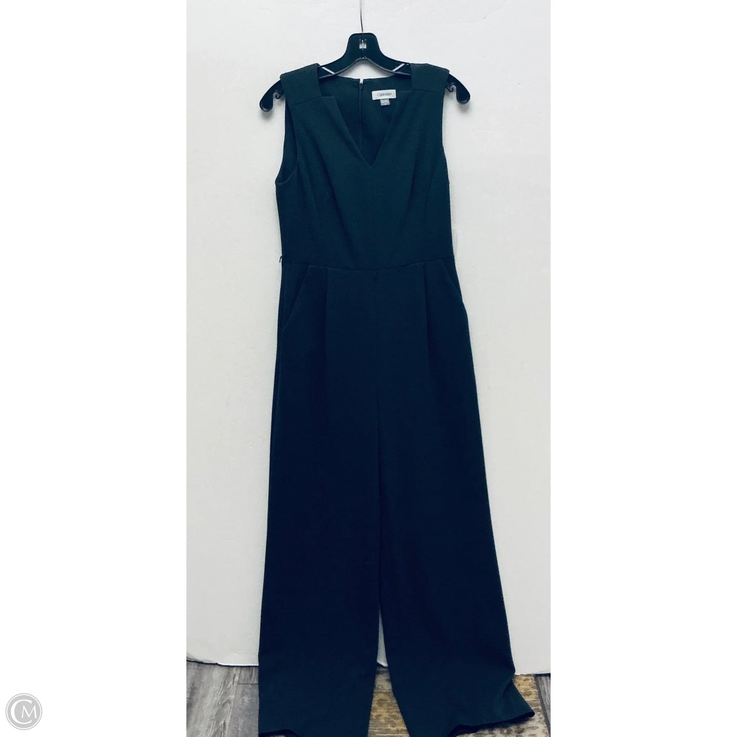 Jumpsuit By Calvin Klein In Grey, Size: 8