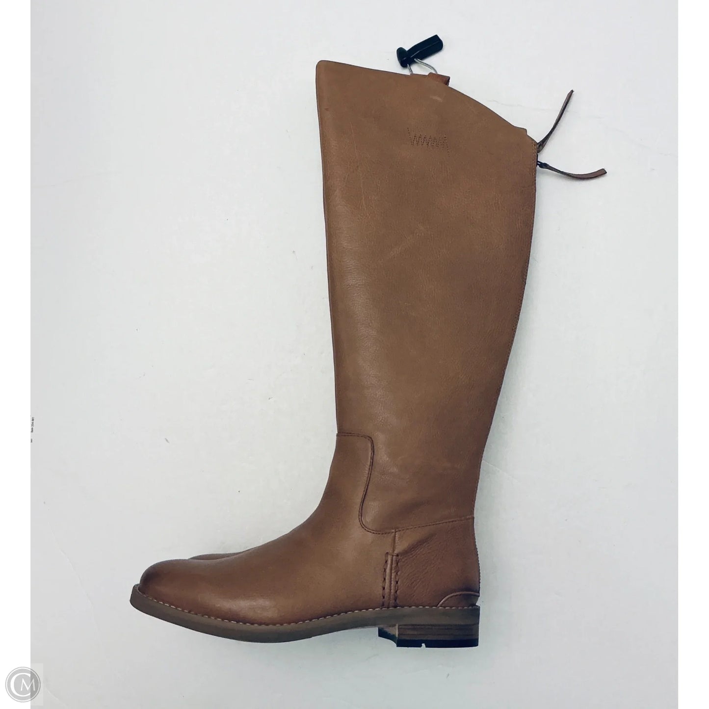 Boots Leather By Franco Sarto In Brown, Size: 9