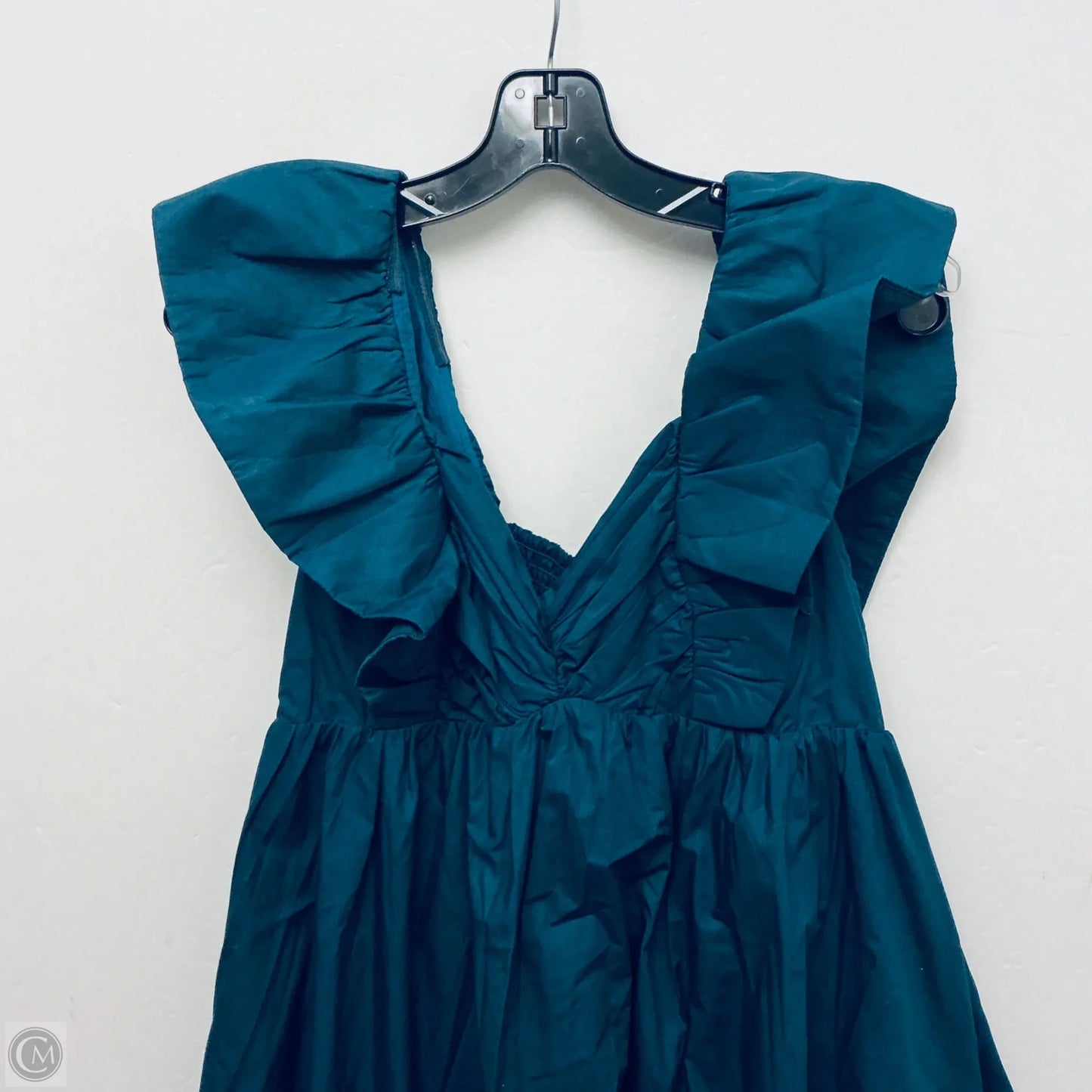 Dress Casual Short By Entro In Blue & Green, Size: L