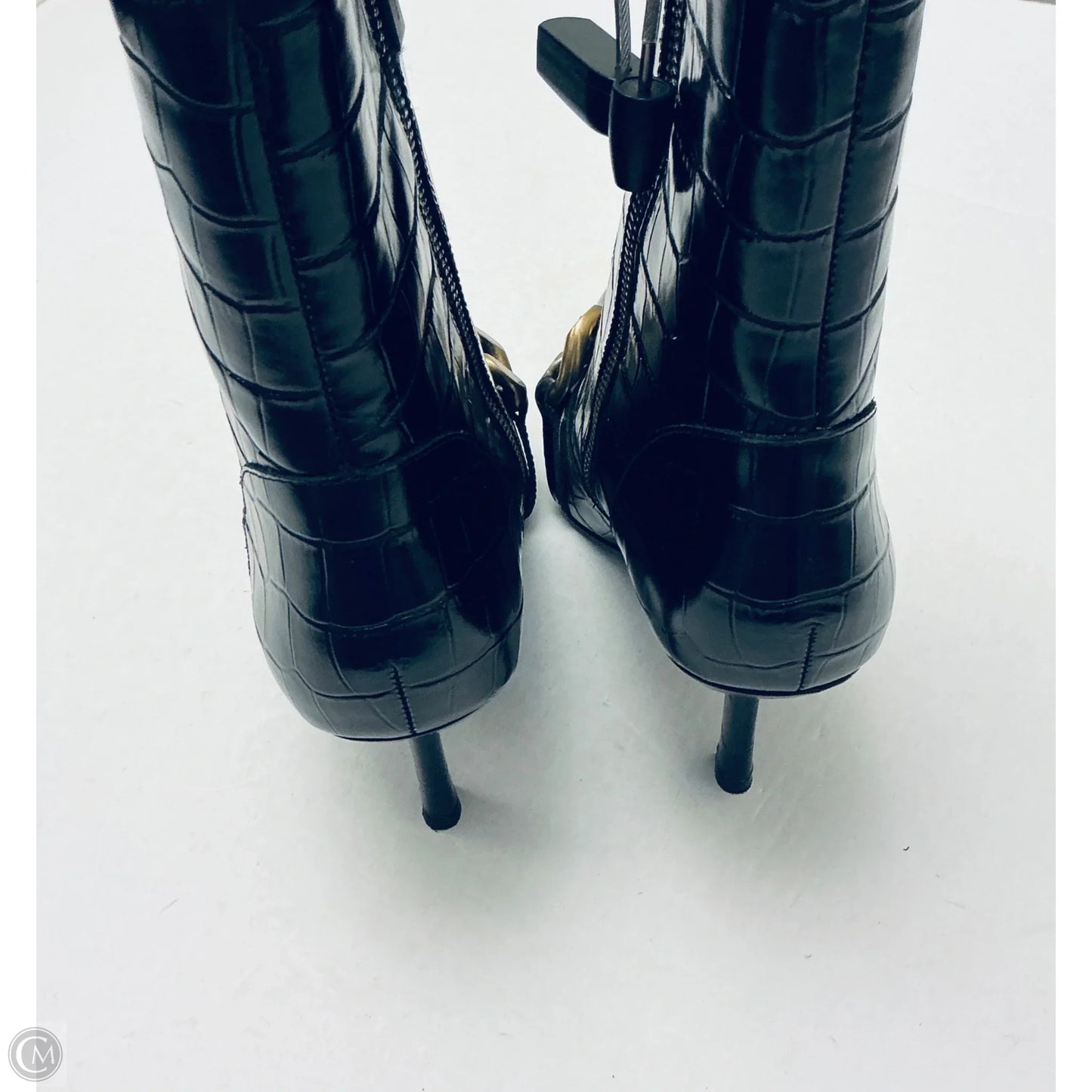 Boots Designer By Michael Kors In Black, Size: 10