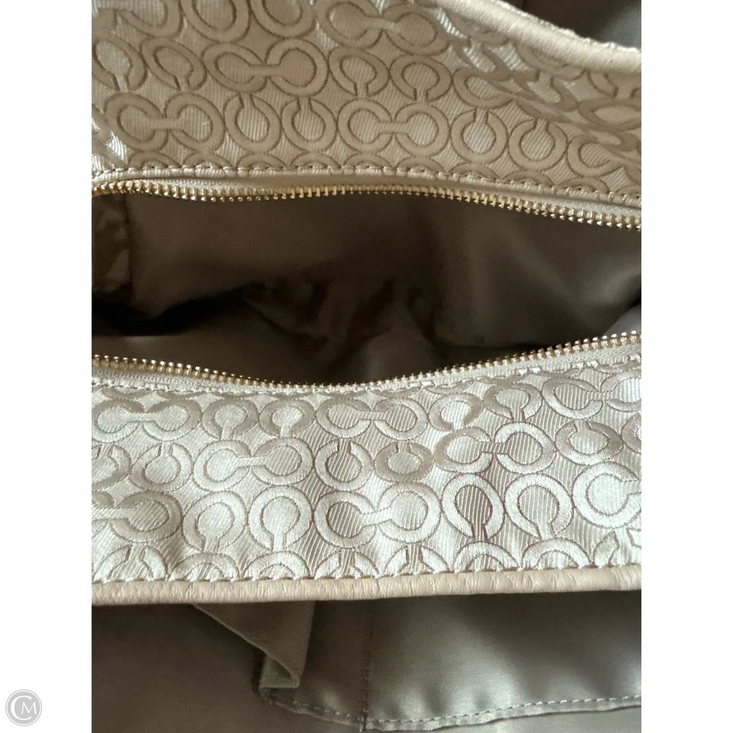 Handbag Designer By Coach, Size: Large