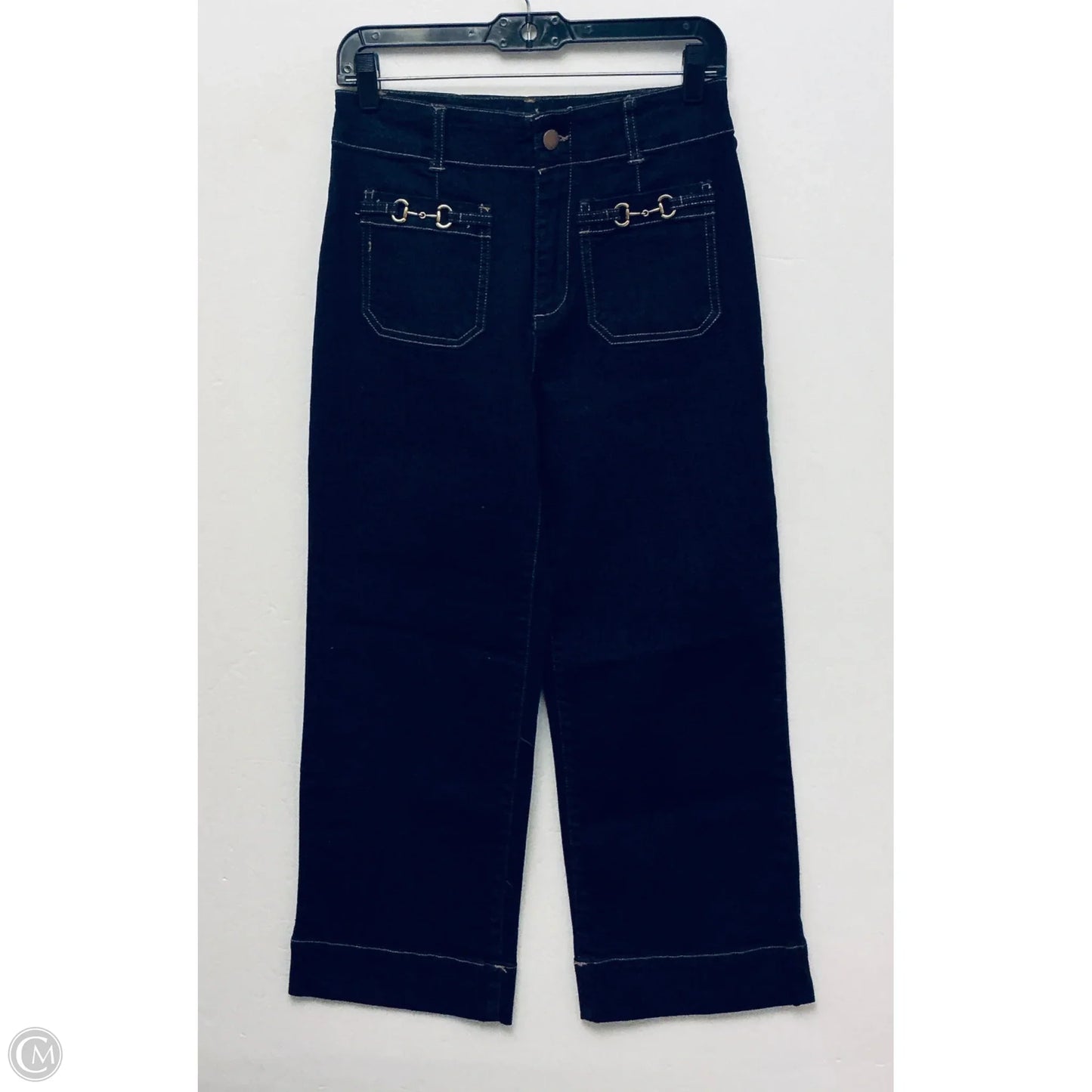 Jeans Wide Leg By Bagatelle In Blue Denim, Size: 4