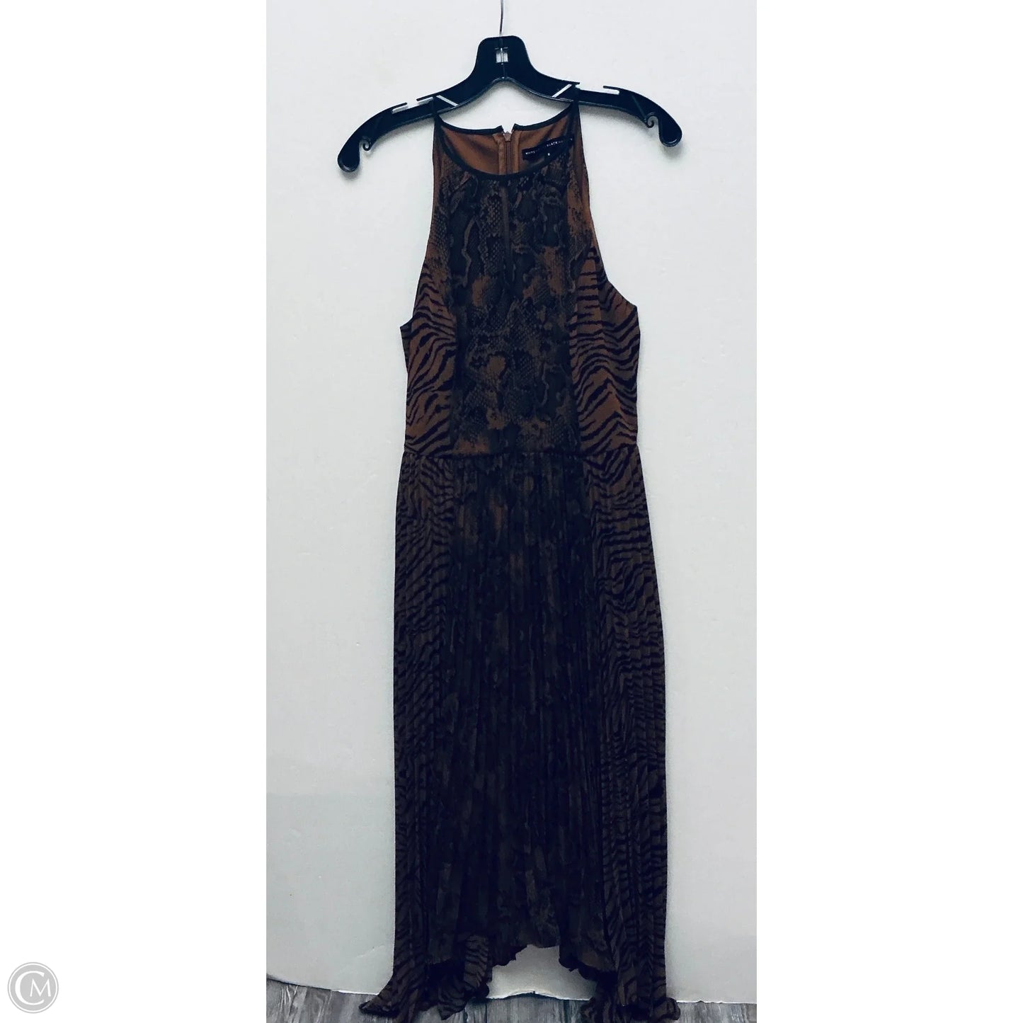 Dress Casual Short By White House Black Market In Animal Print, Size: M
