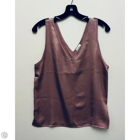 Tank Top By Nicole Miller In Pink, Size: M