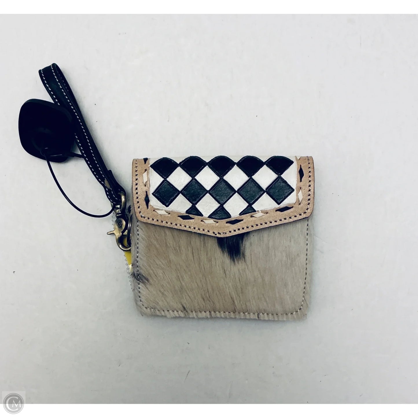 Wallet Leather By Clothes Mentor, Size: Medium