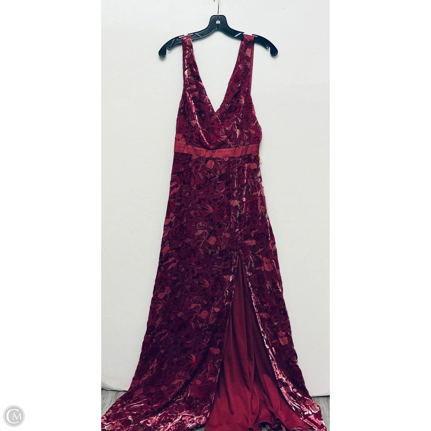 Dress Party Long By Lulus In Maroon, Size: S