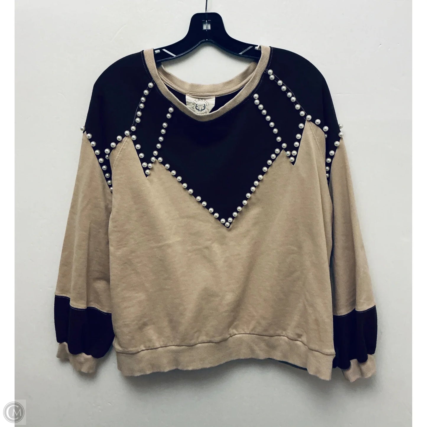 Sweater By Fantastic Fawn In Brown, Size: M