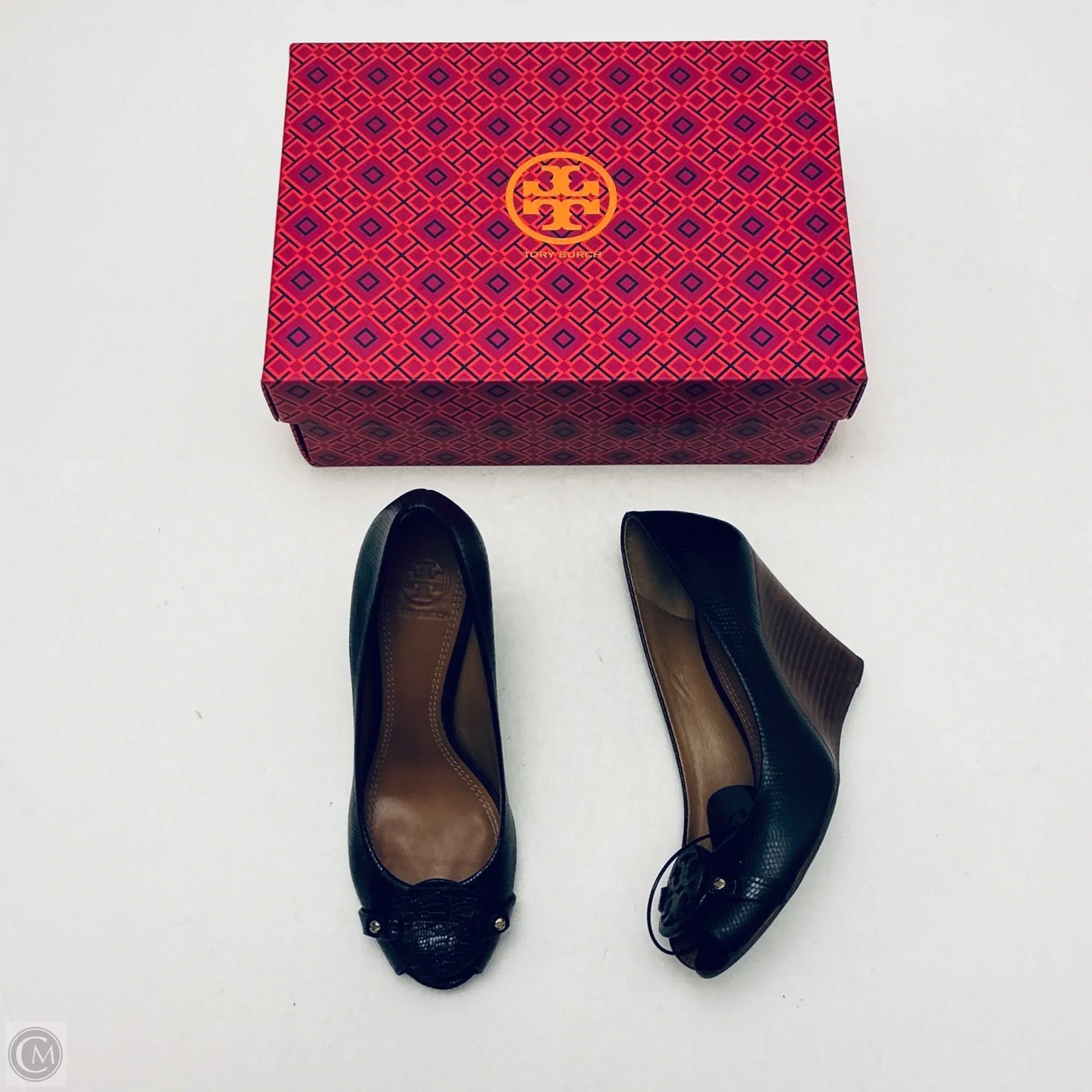 Shoes Designer By Tory Burch In Black, Size: 7.5