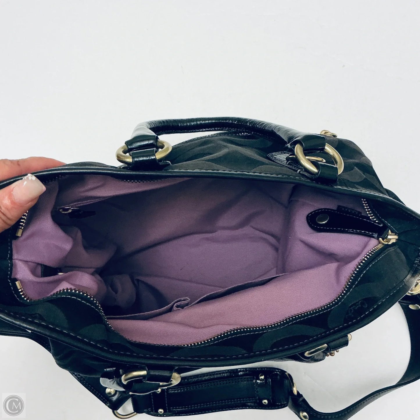 Handbag Designer By Coach, Size: Large