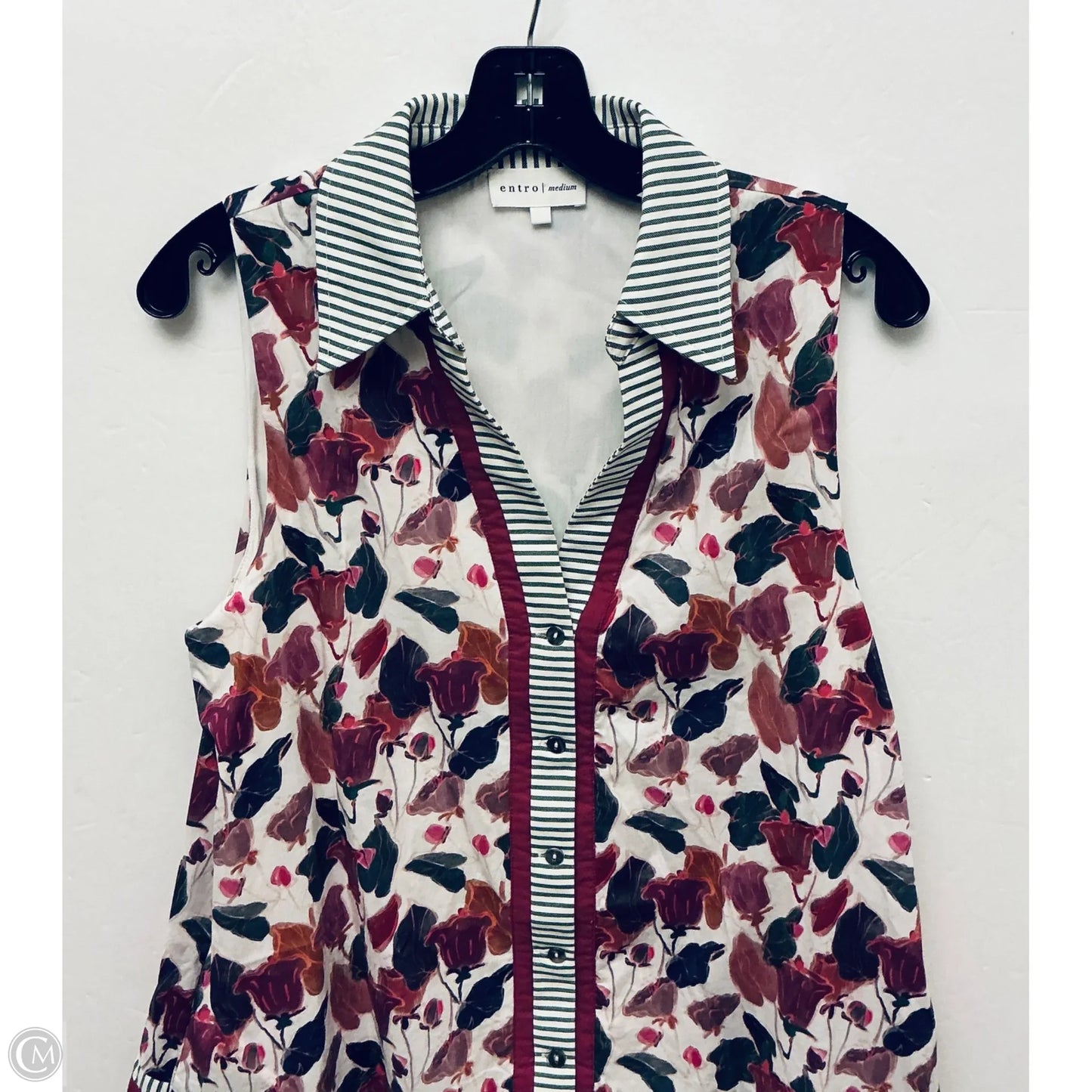 Dress Casual Short By Entro In Floral Print, Size: M