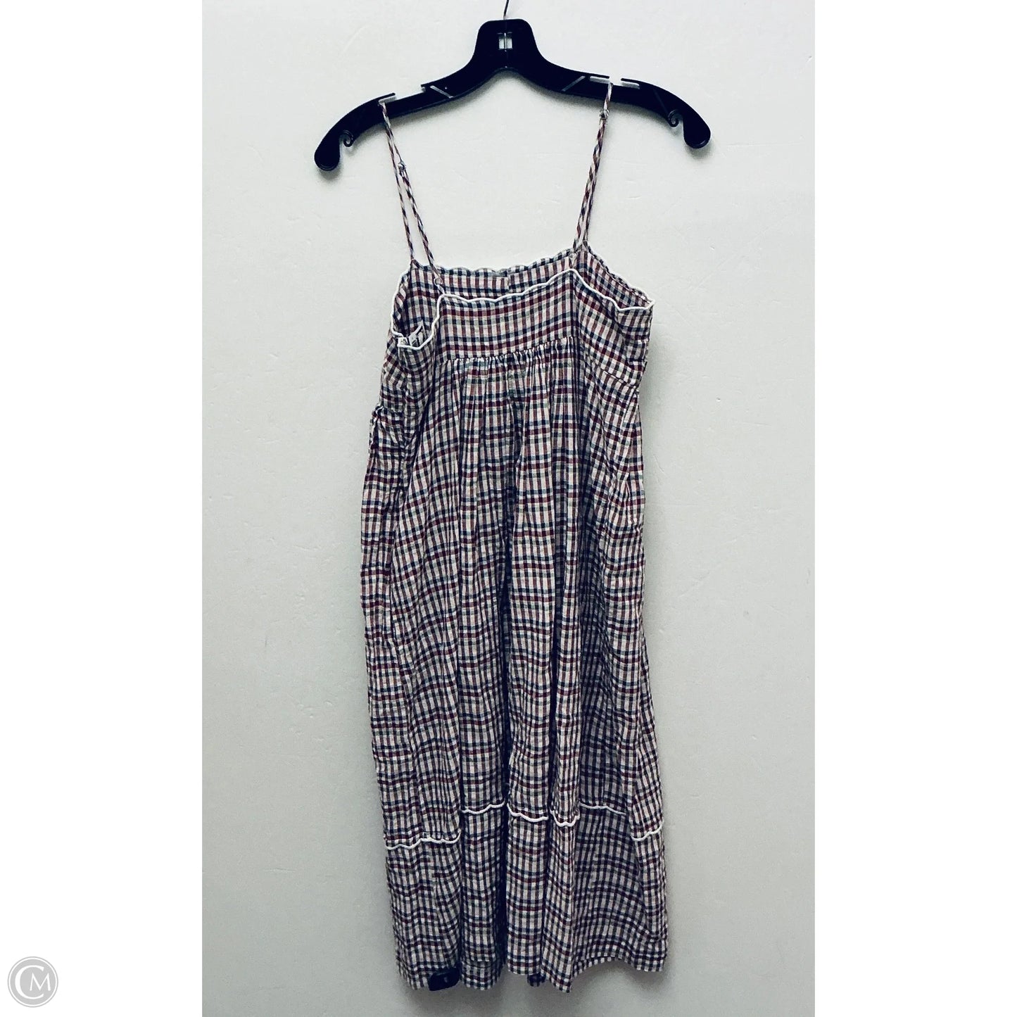 Dress Casual Short By Madewell In Checkered Pattern, Size: 0