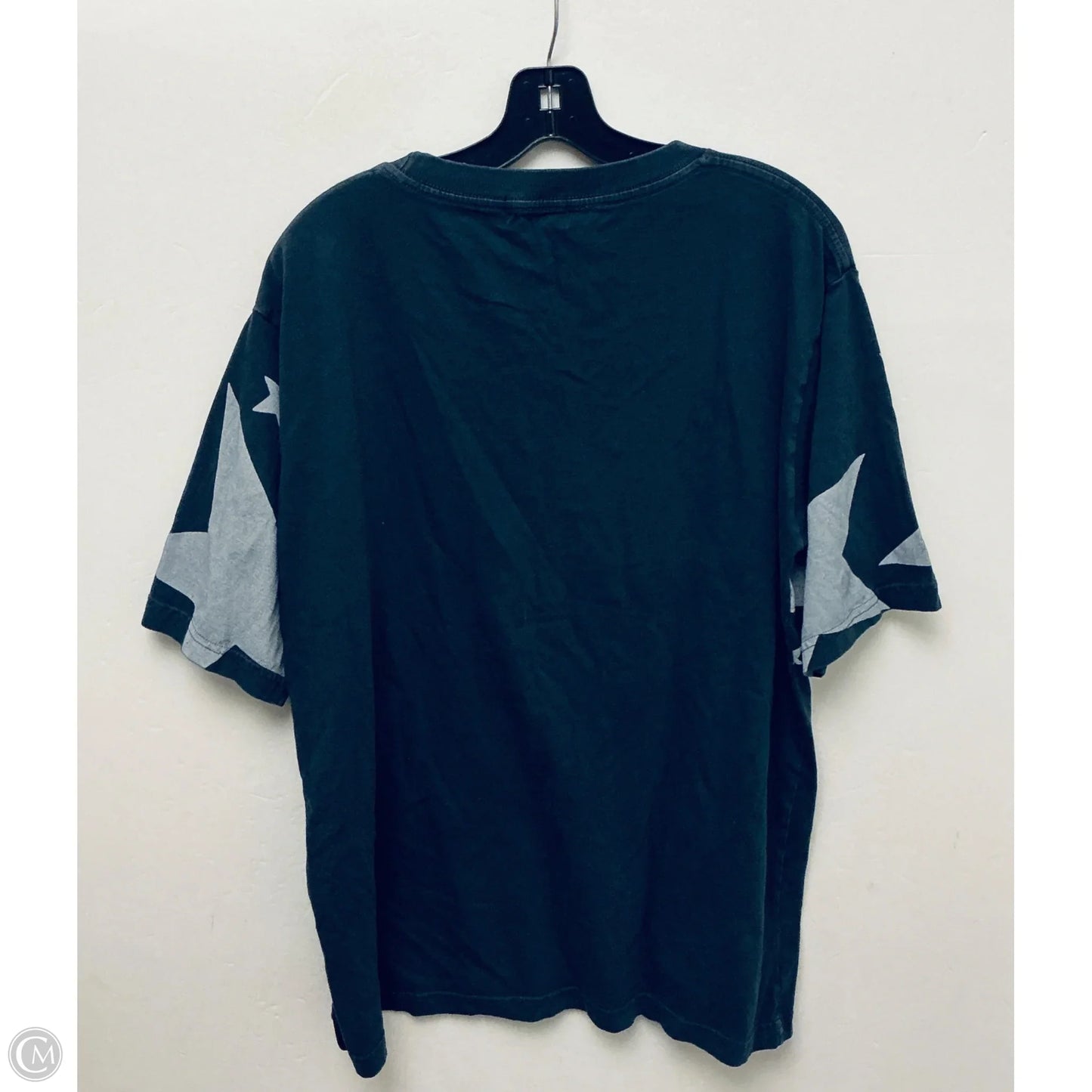 Top Short Sleeve Basic By Clothes Mentor In Navy, Size: M