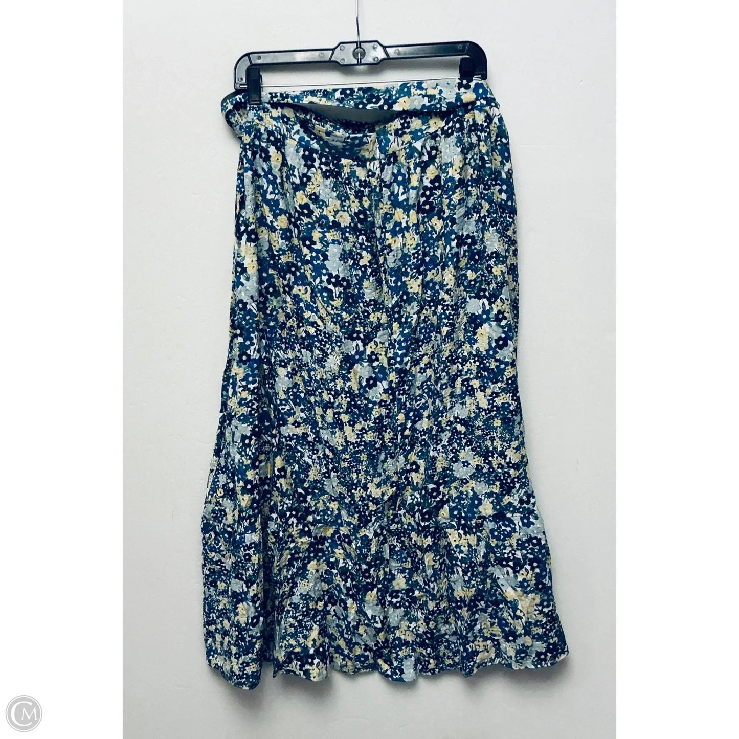 Skirt Midi By Ann Taylor In Floral Print, Size: 14