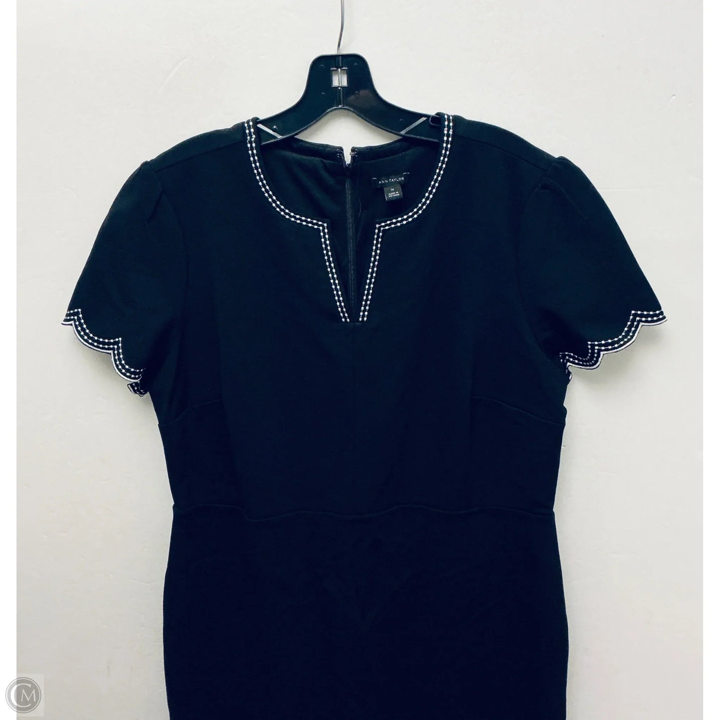 Dress Work By Ann Taylor In Black, Size: Xl