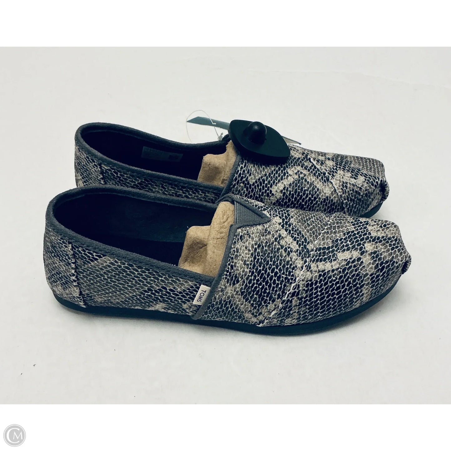 Shoes Flats By Toms In Snakeskin Print, Size: 7
