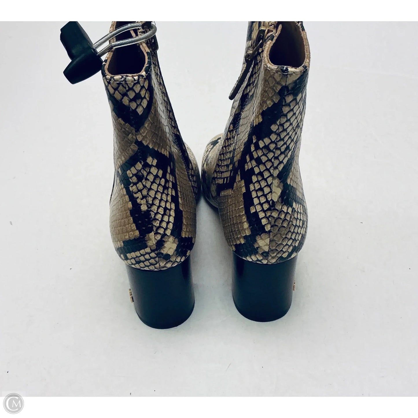 Boots Designer By Tory Burch In Snakeskin Print, Size: 6