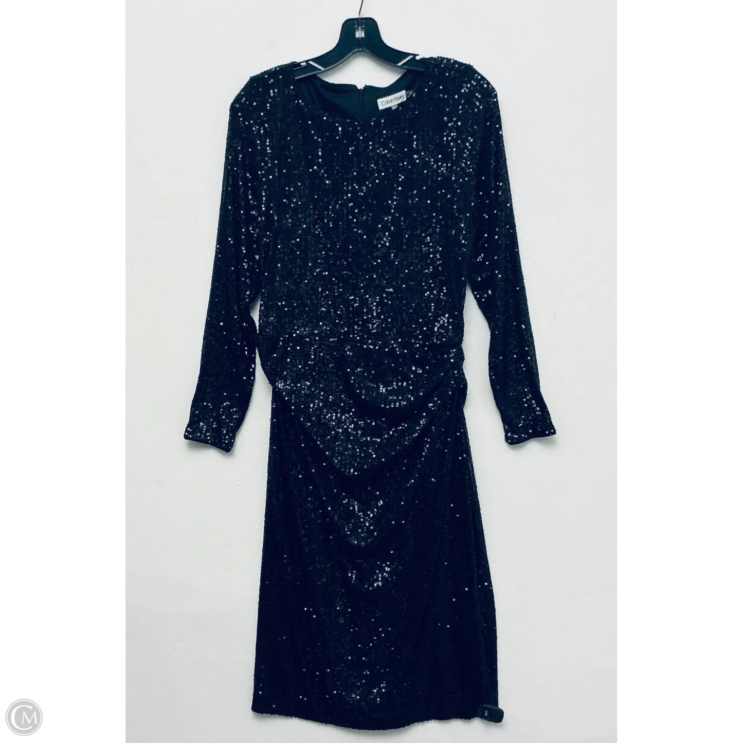Dress Party Short By Calvin Klein In Black, Size: Xl