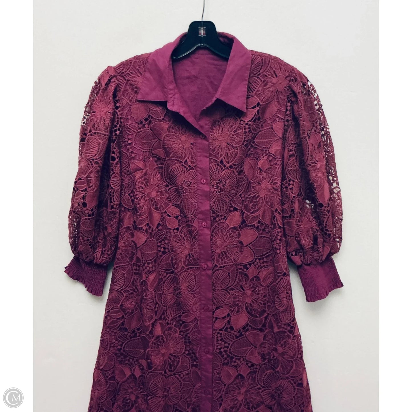 Dress Casual Maxi By Solitaire In Purple, Size: Xl