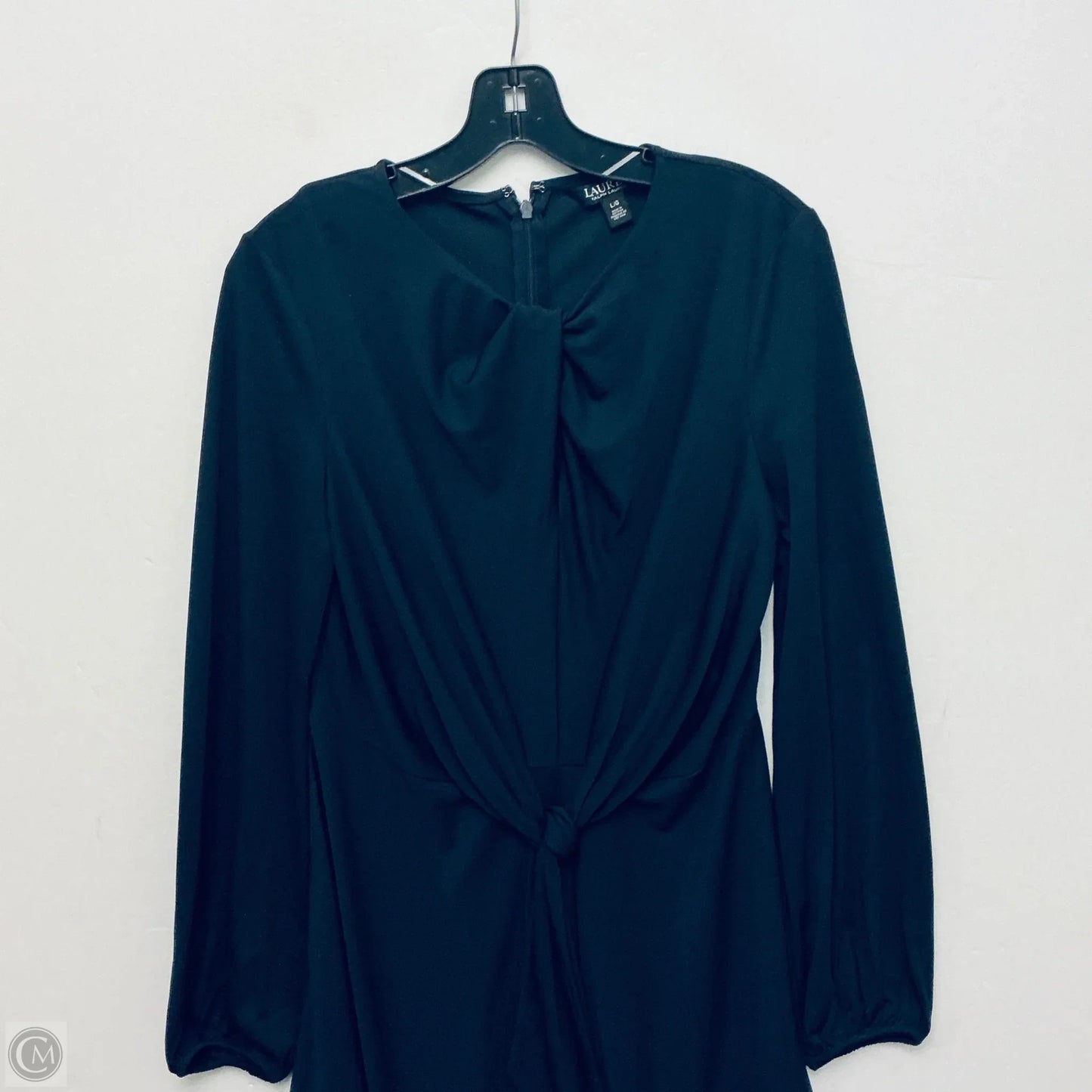 Dress Work By Lauren By Ralph Lauren In Navy, Size: L