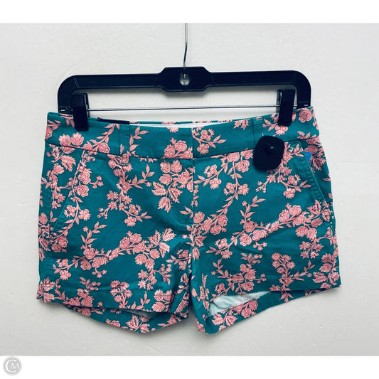 Shorts By J. Crew In Green & Pink, Size: 2