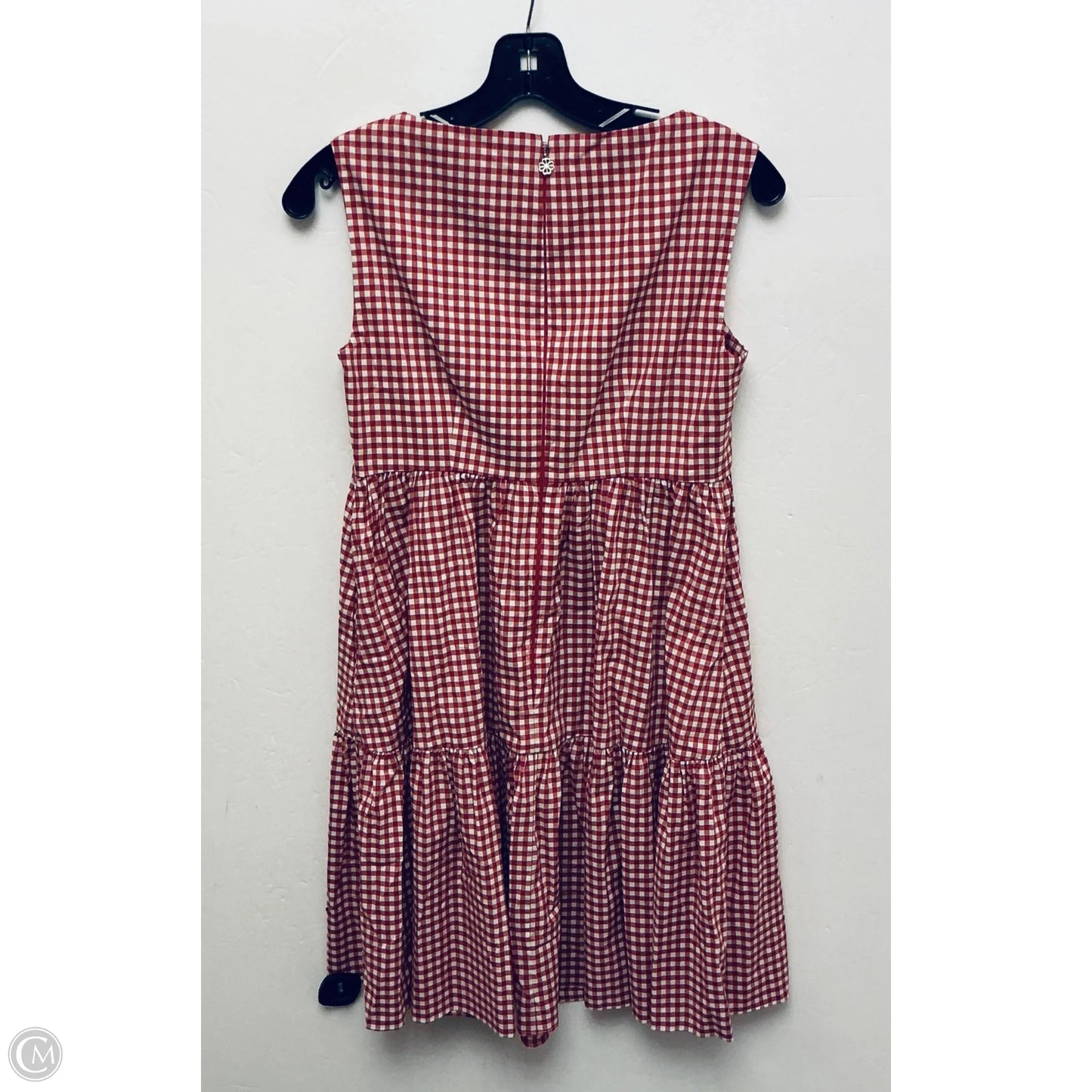 Dress Designer By Kate Spade In Checkered Pattern, Size: 2