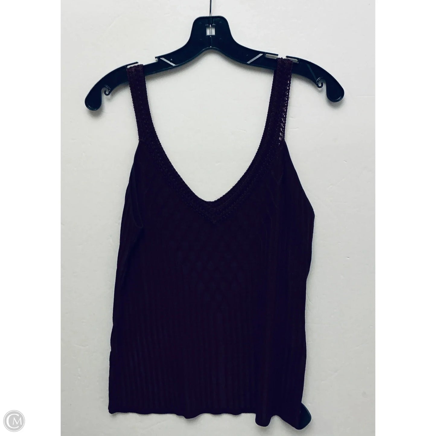 Top Sleeveless By White House Black Market In Maroon, Size: L