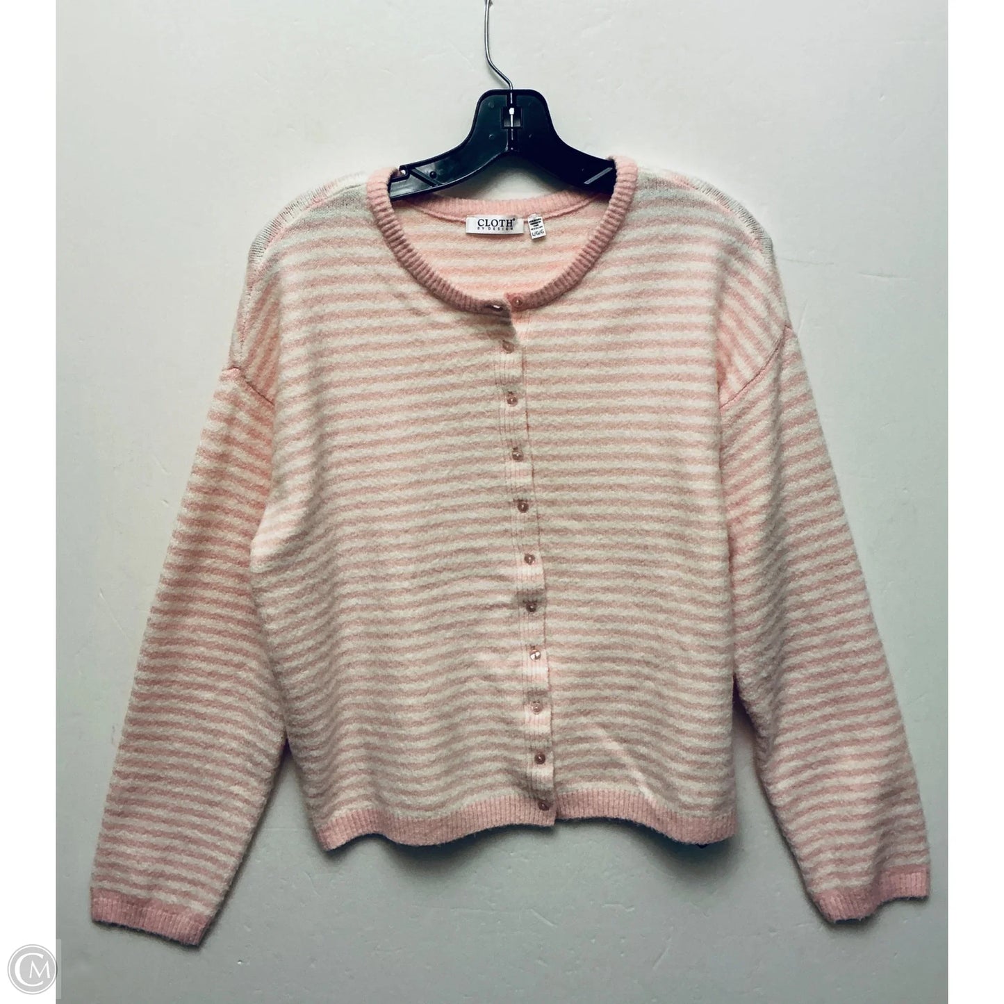 Sweater By Clothes Mentor In Pink, Size: L