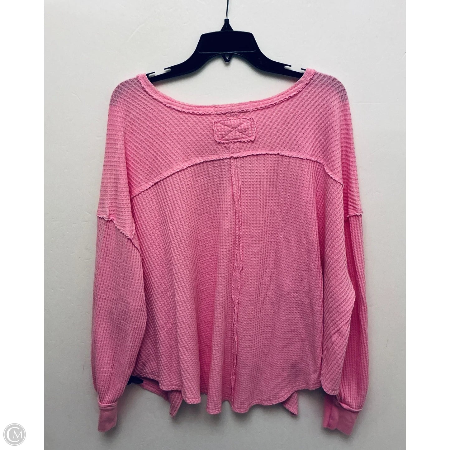 Top Long Sleeve By We The Free In Pink, Size: M