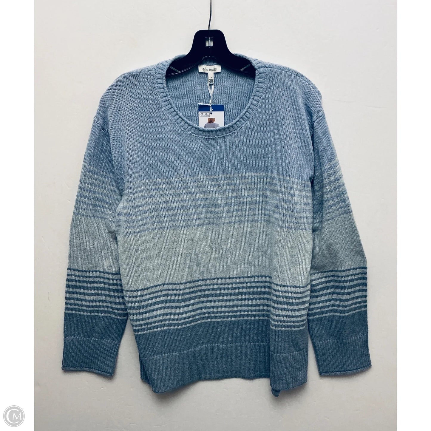 Sweater By Ella Moss In Purple, Size: L