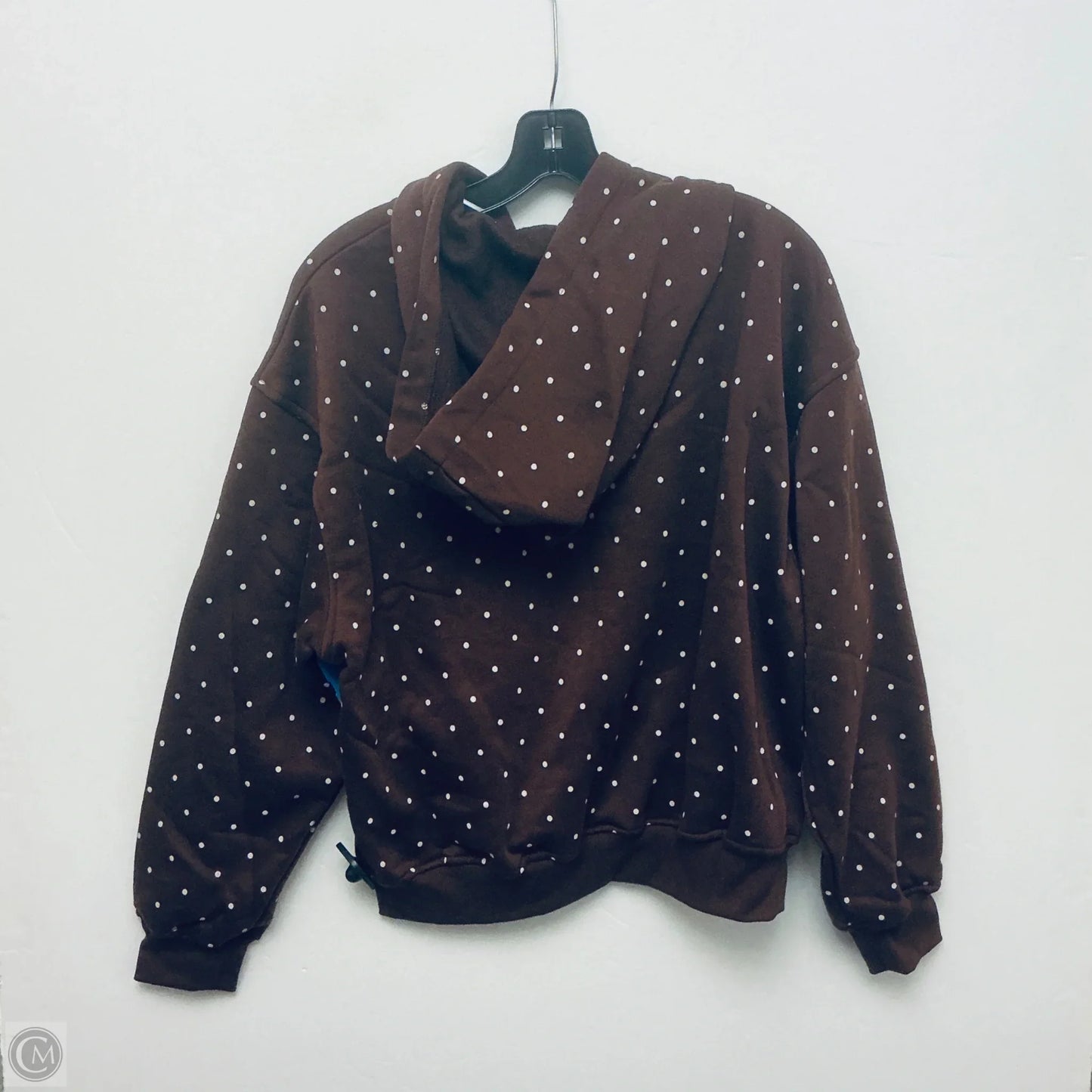 Jacket Shirt By Clothes Mentor In Polkadot Pattern, Size: M