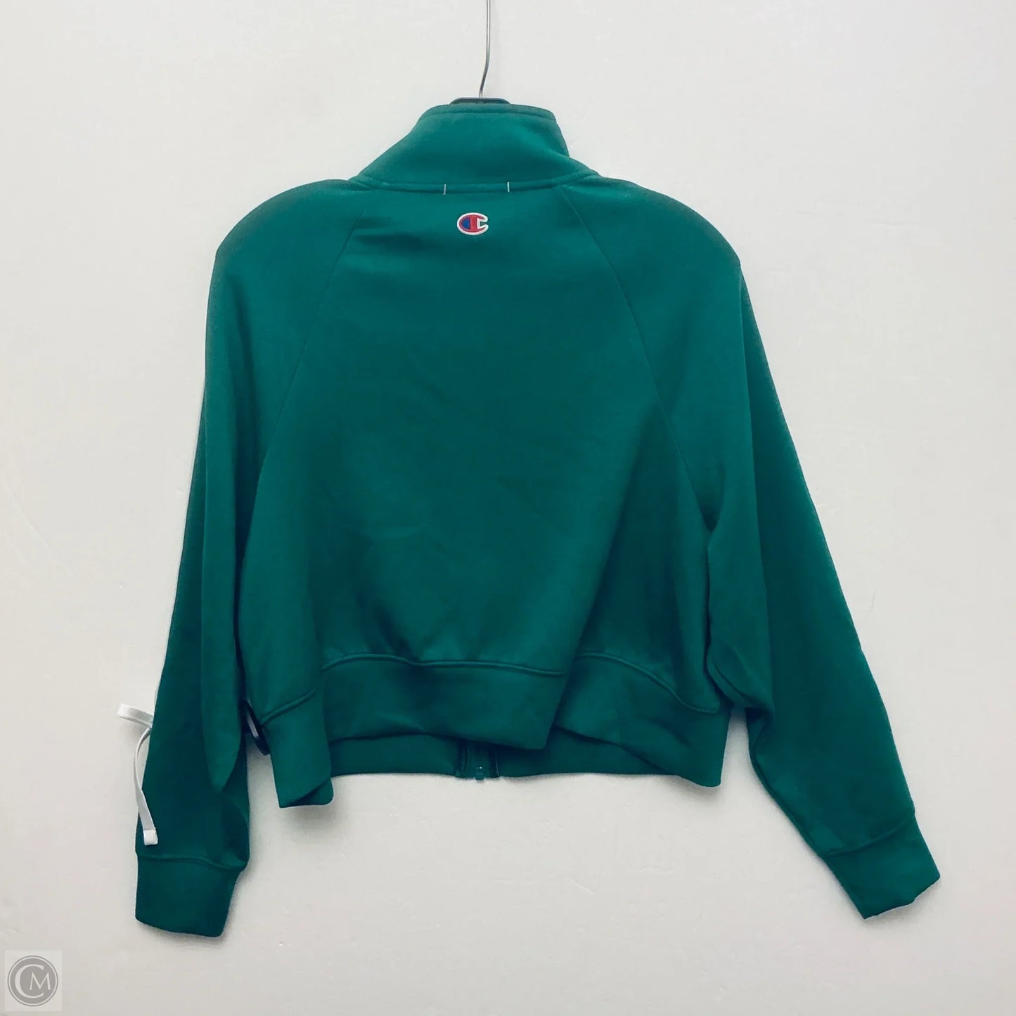 Athletic Jacket By Champion In Green, Size: M