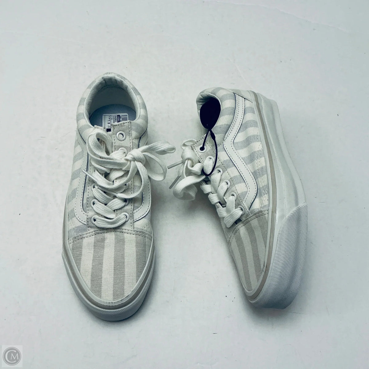 Shoes Sneakers By Vans In Striped Pattern, Size: 7.5